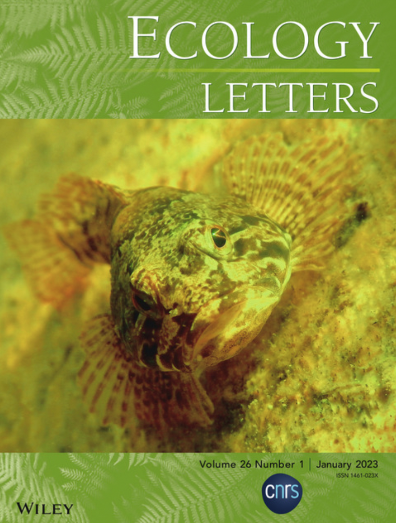 Ecology Letters cover